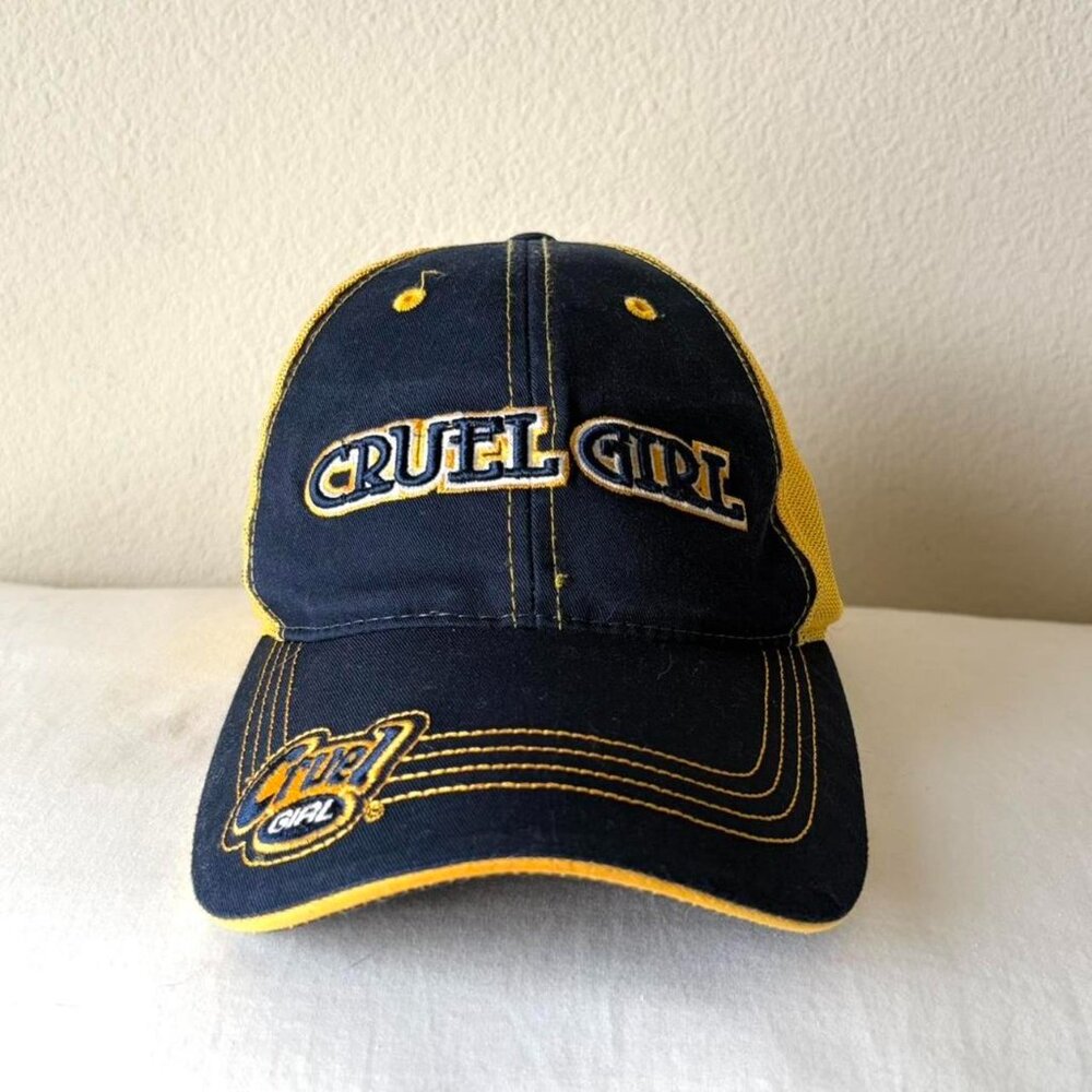 Cruel Girl 90s Vintage Blue Snapback Hat Cap